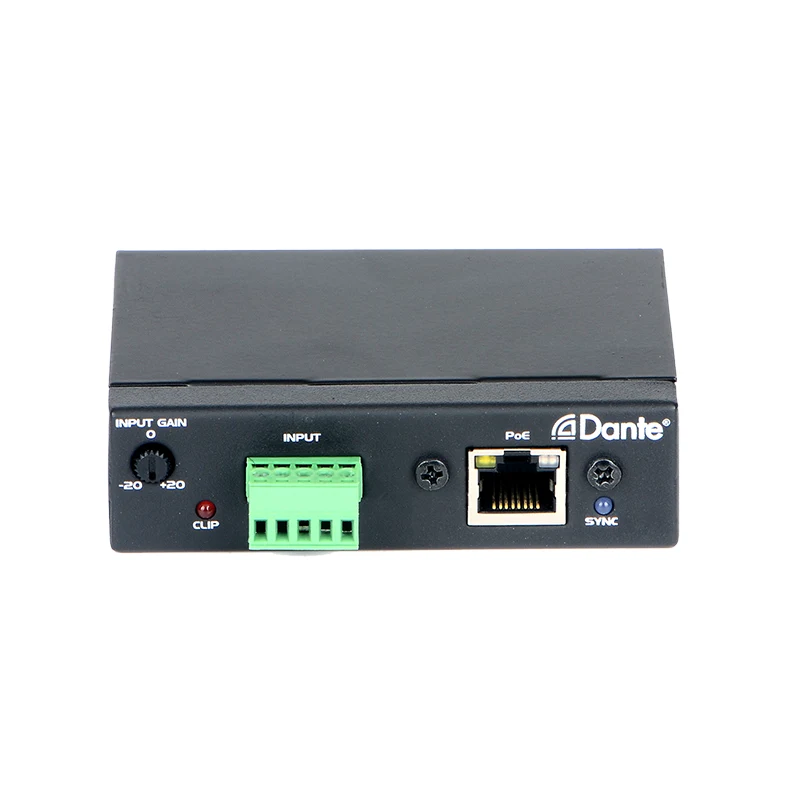 2CH Dante Caixa de Audio