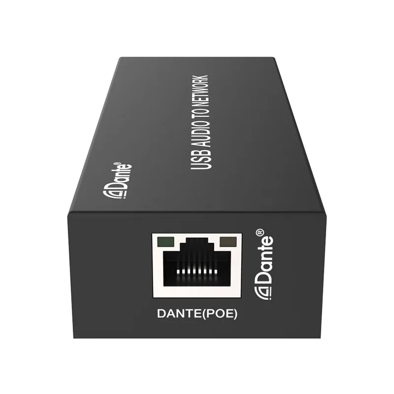 2 canais USB Dante IO