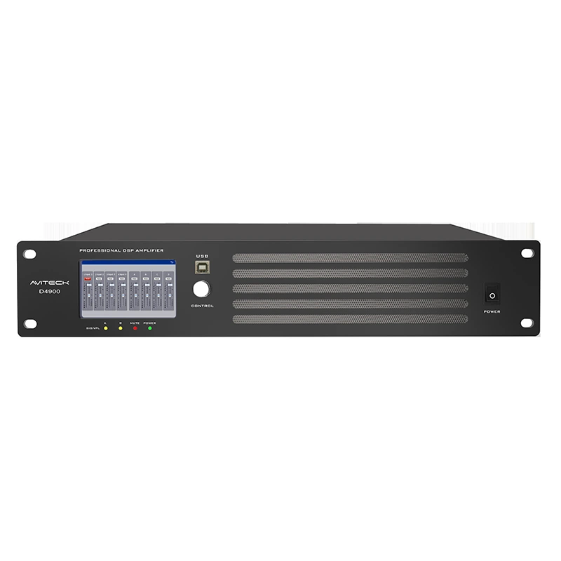 4CH 900W Dante DSP amplificador